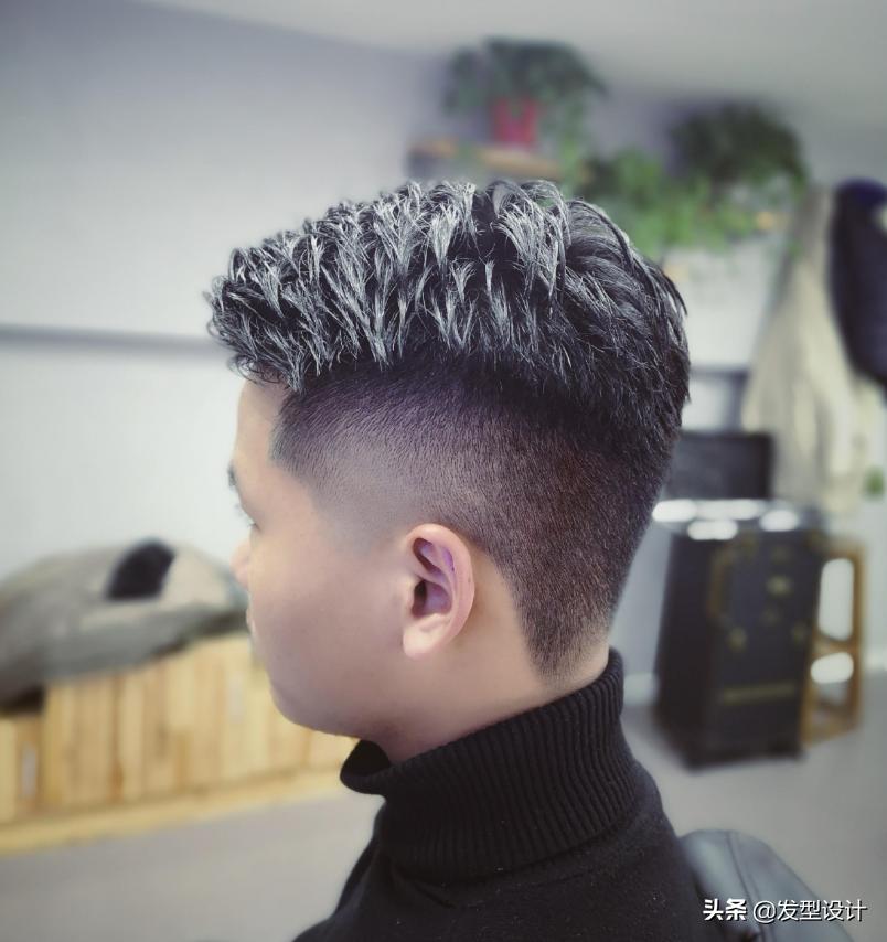 男士毛寸发型图解2020流行短发,30-40岁男士方脸短发发型稳重