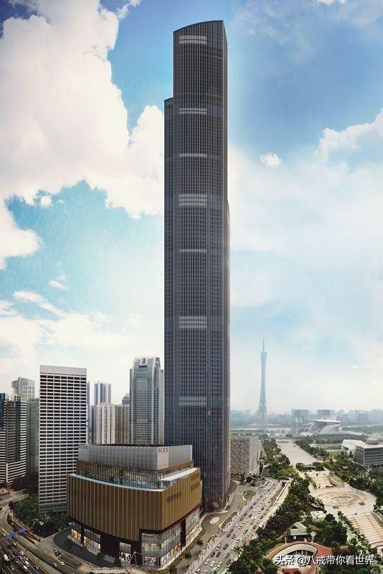 广州市的摩天大楼排行榜,广州十大高楼排名