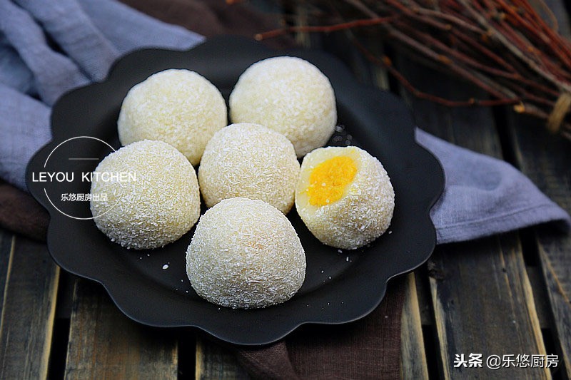 10种糯米粉做法，是主食也是点心，软软糯糯，几天不吃就会想