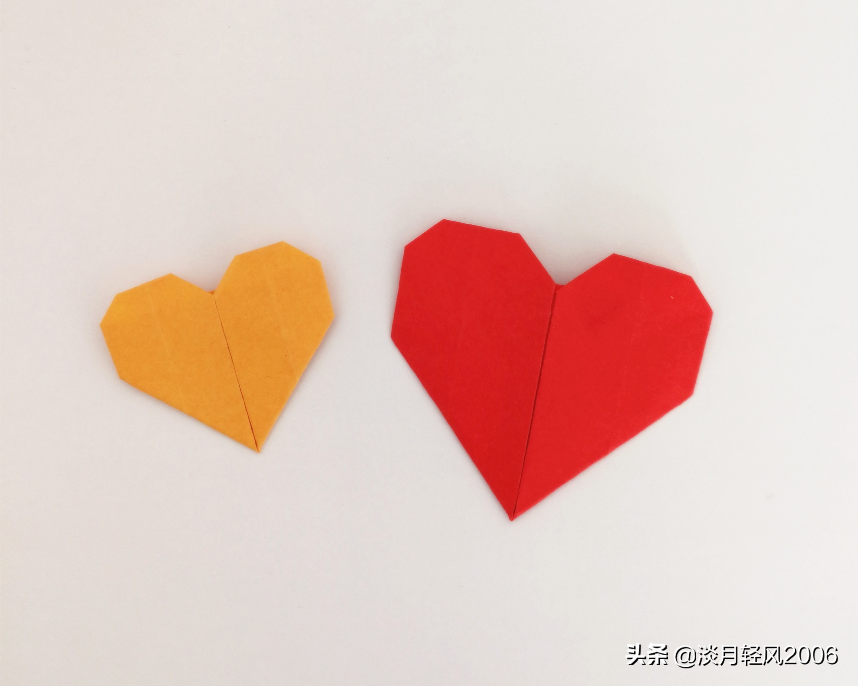 怎么用一张纸一剪刀剪很多个爱心,立体爱心怎么折简单只用一张纸