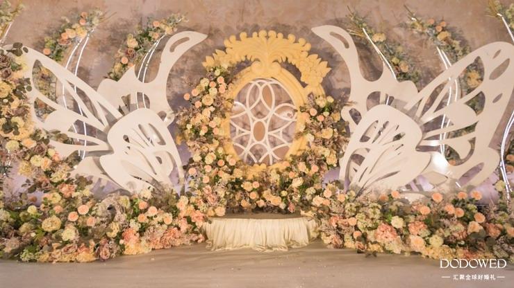 dodowed汇聚全球好婚礼,法式氛围婚礼策划方案