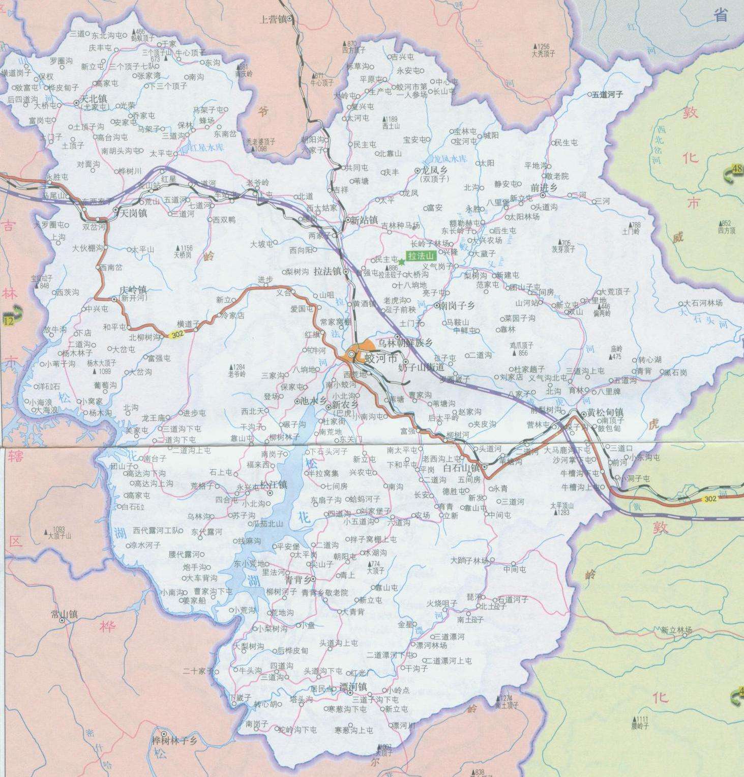 吉林省蛟河市有什么名胜古迹,吉林省蛟河市历史