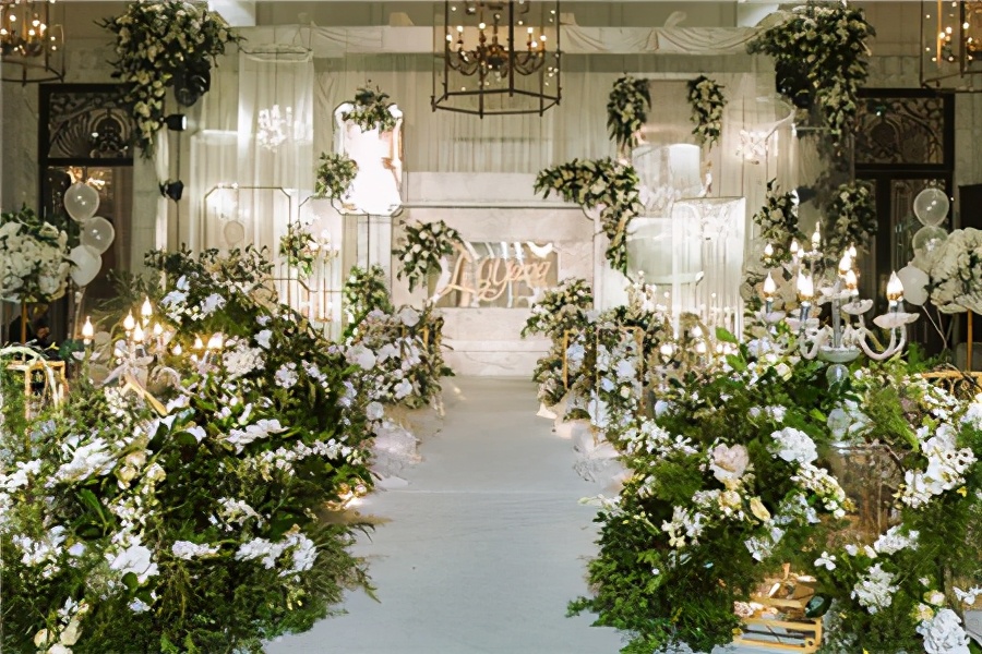 婚礼色调搭配出高级感,新中式婚礼布置配色灵感