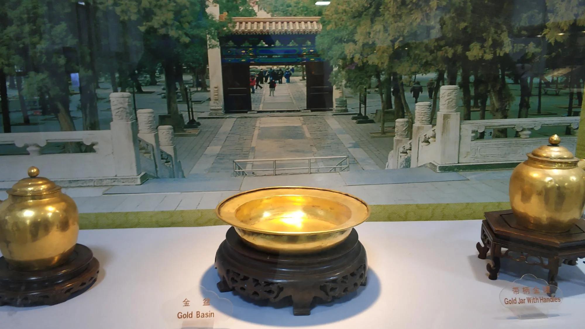 明十三陵景陵三大诡异事件,明十三陵宝物