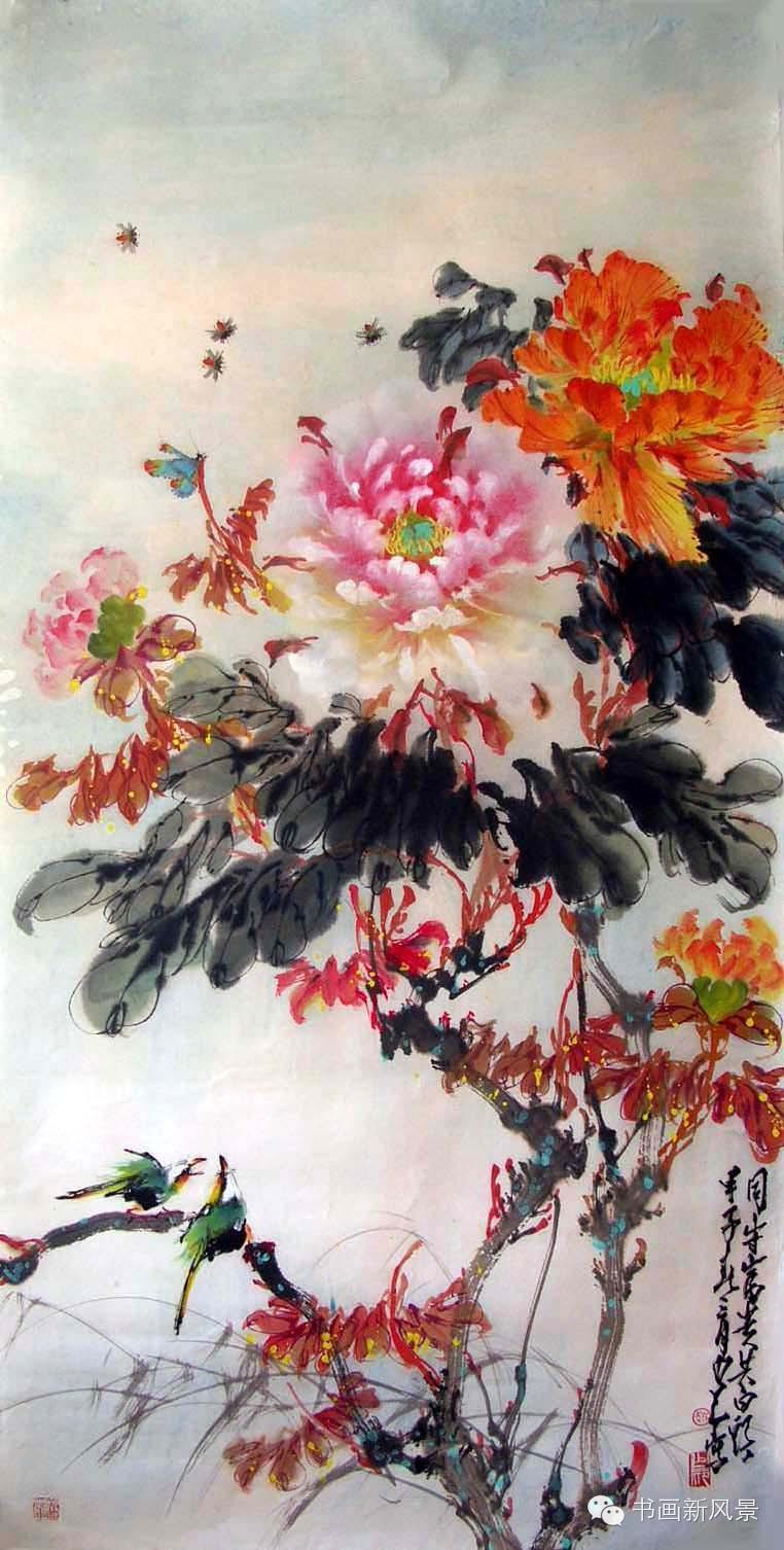 赵少昂花鸟鱼虫完整版,岭南著名画家赵少昂绘画视频