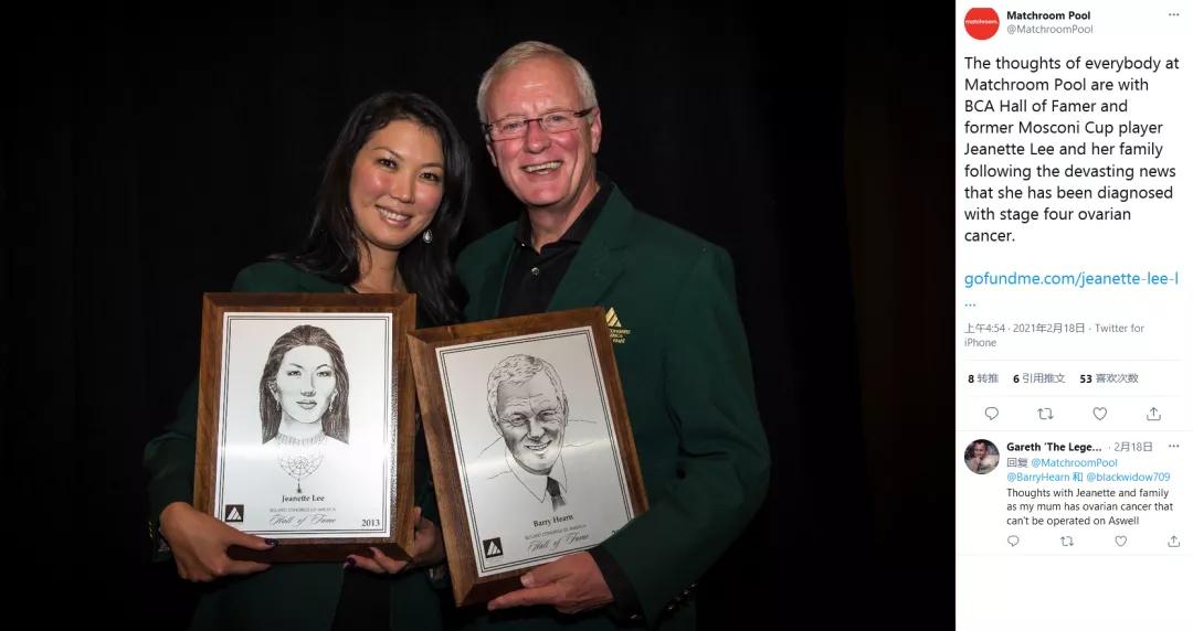 征服美国的“黑寡妇”正在用生命做赌注，同病魔展开新的比赛