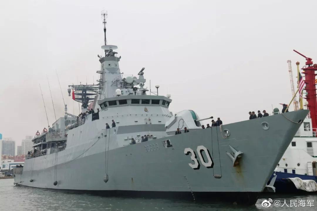 各国舰艇齐聚青岛，阅舰式上各展雄风！