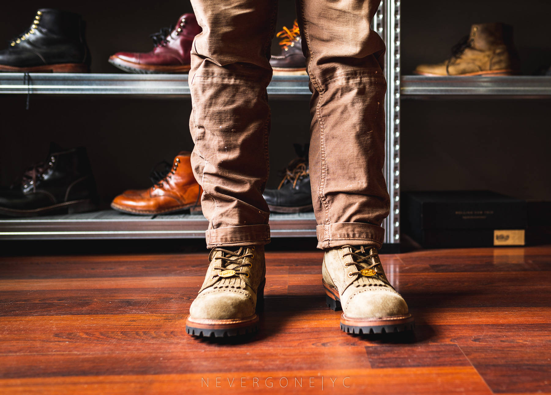 我不是伐木工：日本德永胜也Forester工装靴