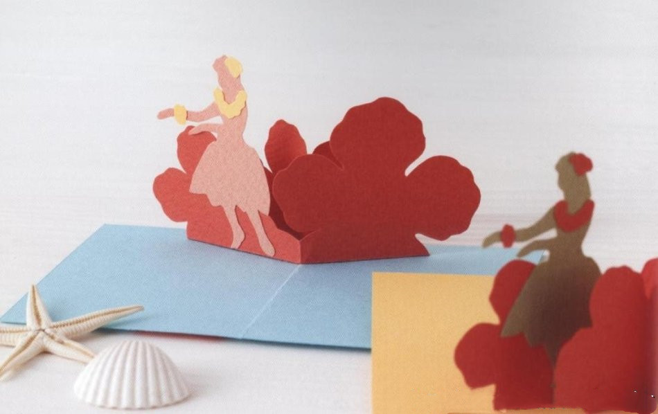 创意手工贺卡简单又漂亮立体,简单手工制作的立体贺卡