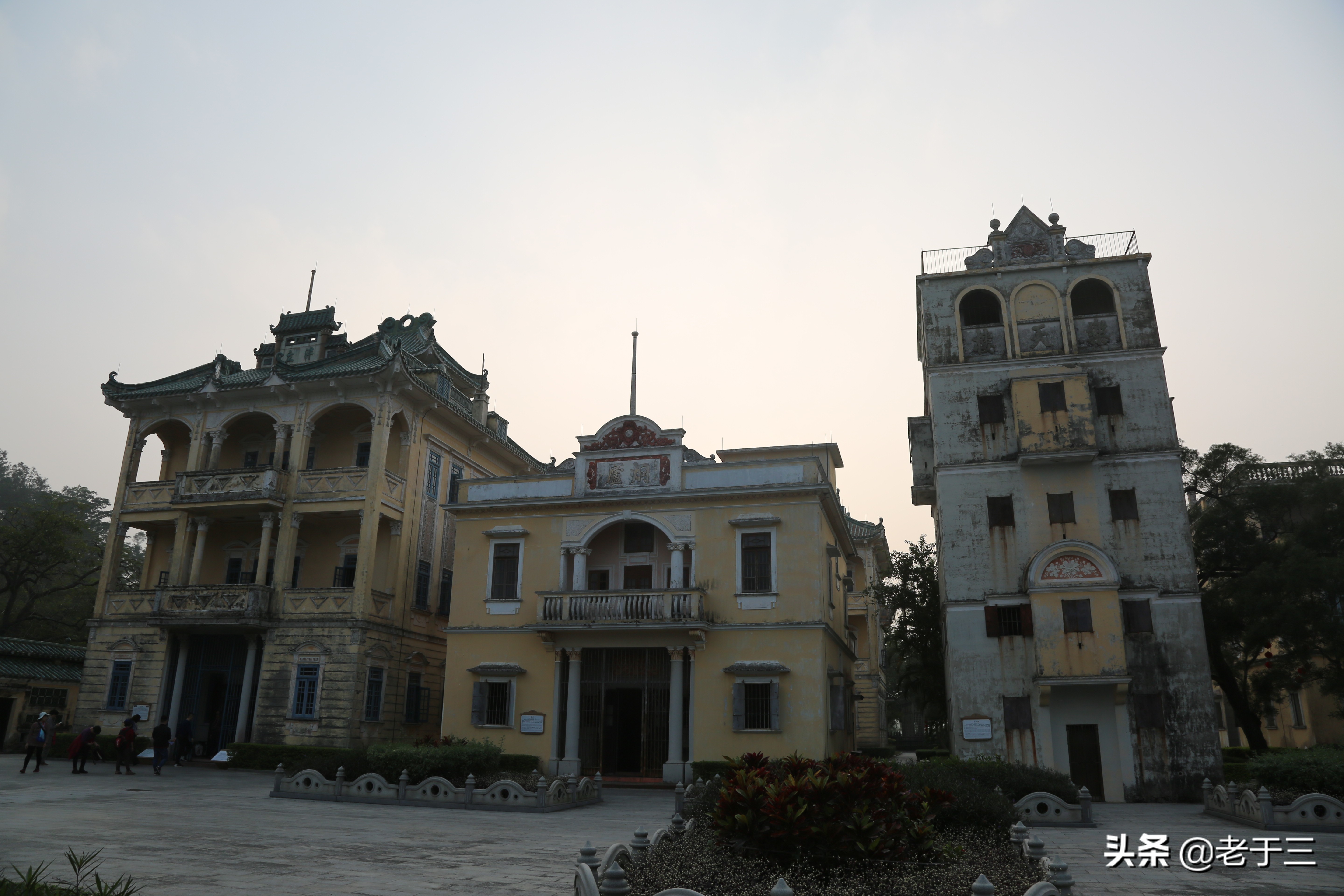 开平立园别墅,开平立园花园景观