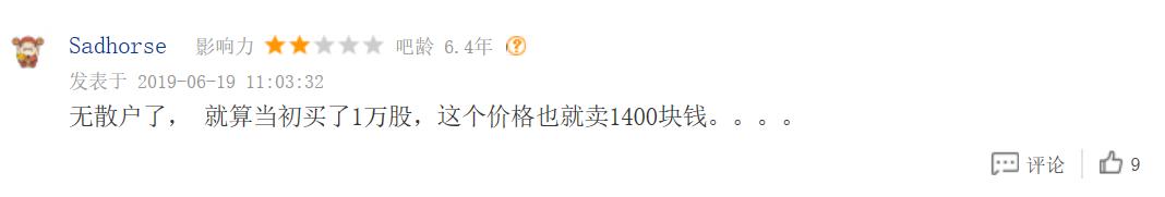 1元多的潜力黑马股票,股票1毛钱买了1万股