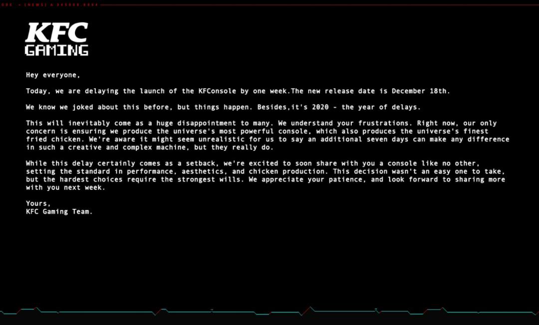 2020年kfc出的新品,kfc新系列