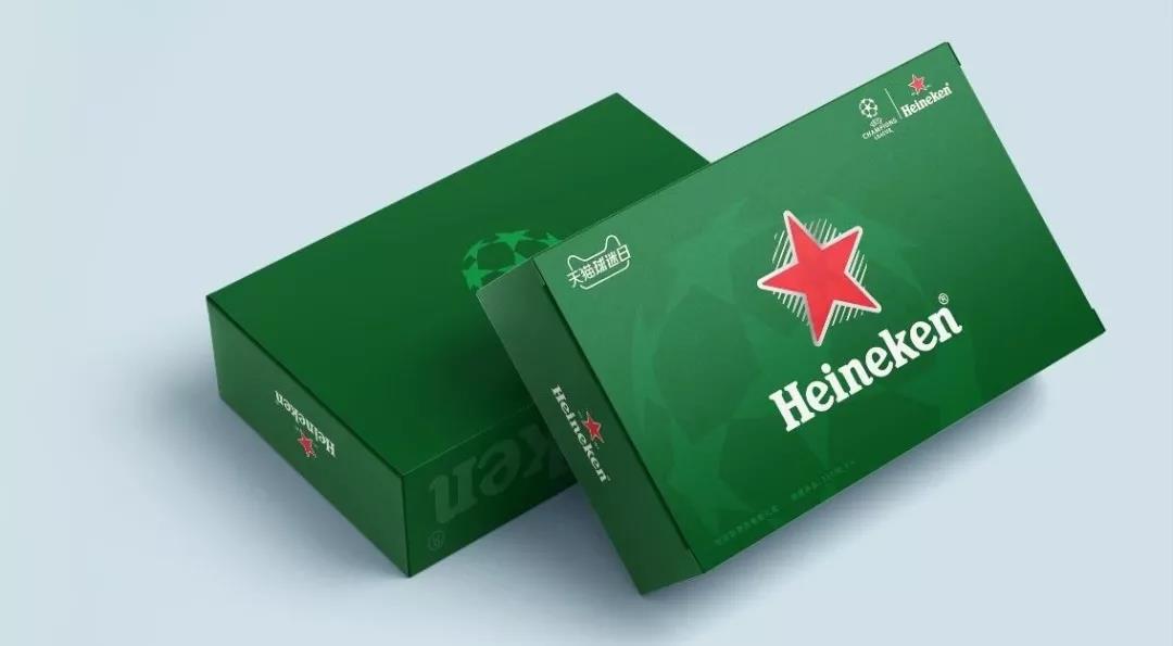 玛丽黛佳×喜力啤酒定制欧冠专属礼盒，原谅色口红来啦