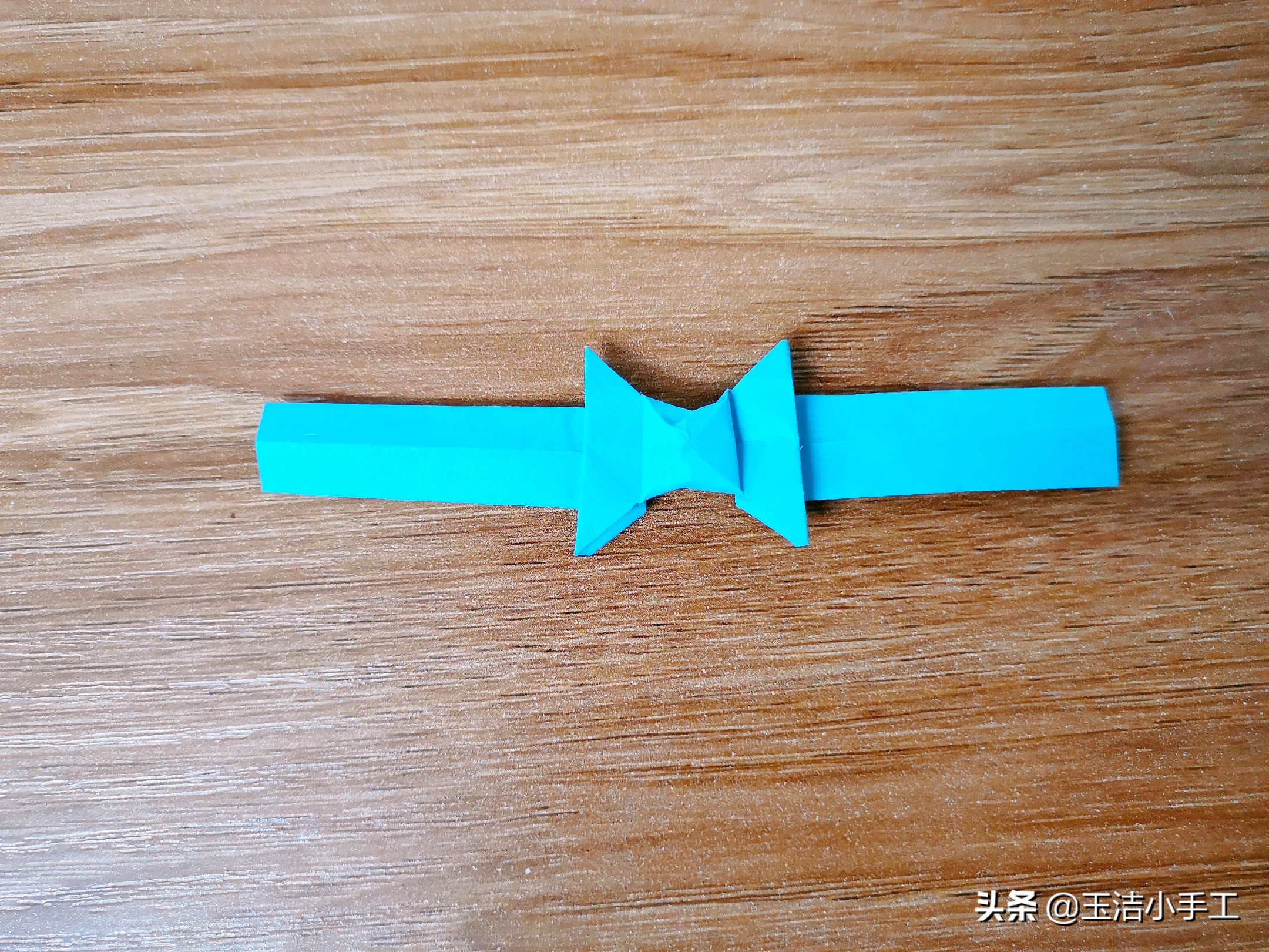 蝴蝶戒指折纸教程简单好看,戒指蝴蝶结折纸