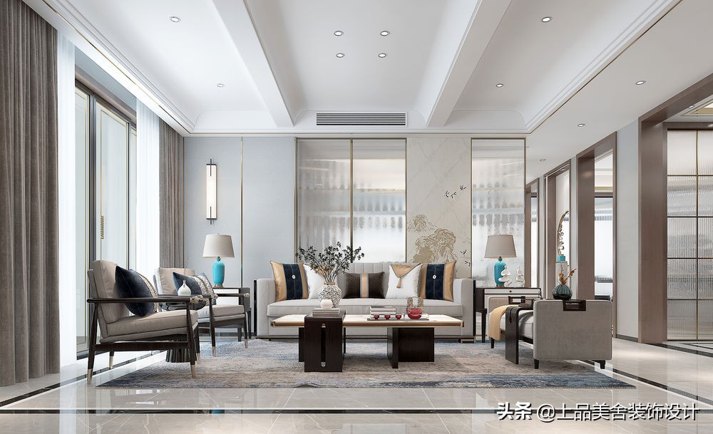 中式装修复式楼小户型,装修复式轻奢风格小户型合肥