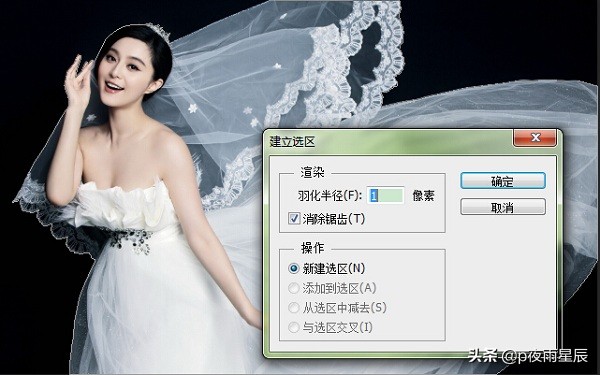 ps新手怎么利用通道抠婚纱图,ps抠婚纱照人物图的方法