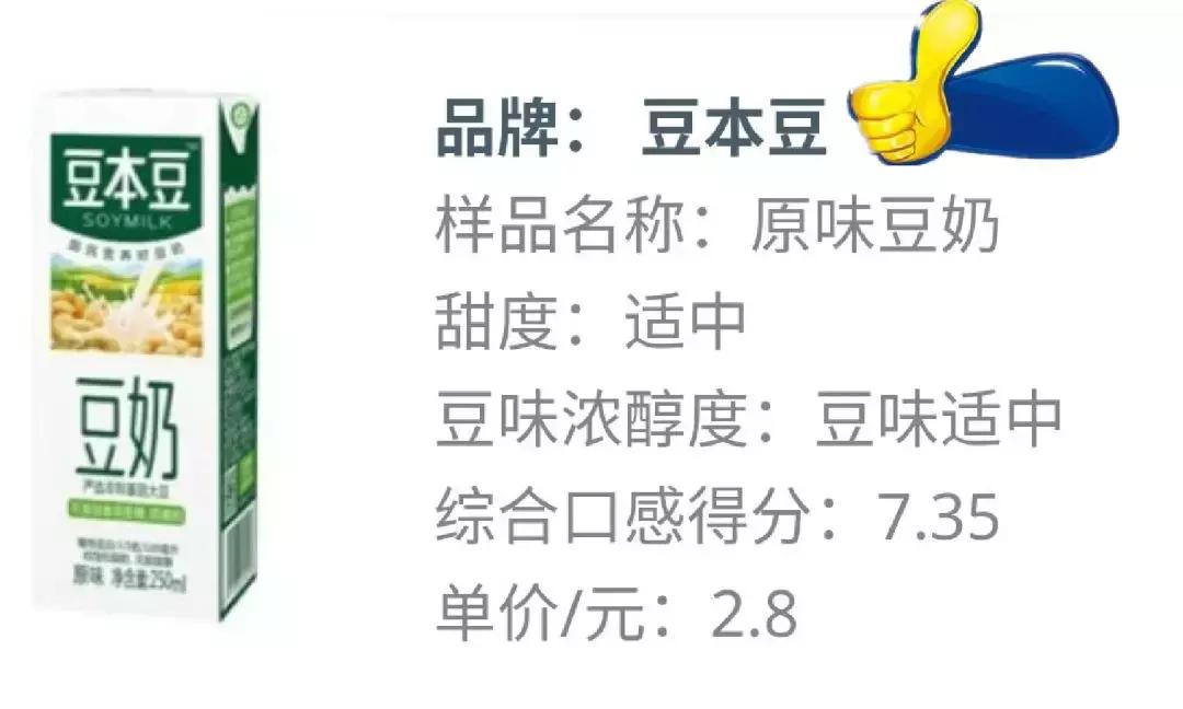 豆奶哪款好喝,豆奶评测