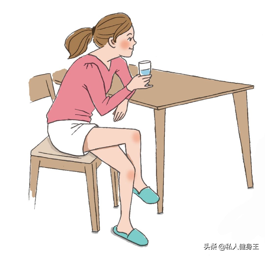 1对哑铃6个动作每天1次适合上班族,哑铃弹力带锻炼