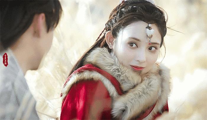 有齐刘海的古装编发,无刘海古装发型编发