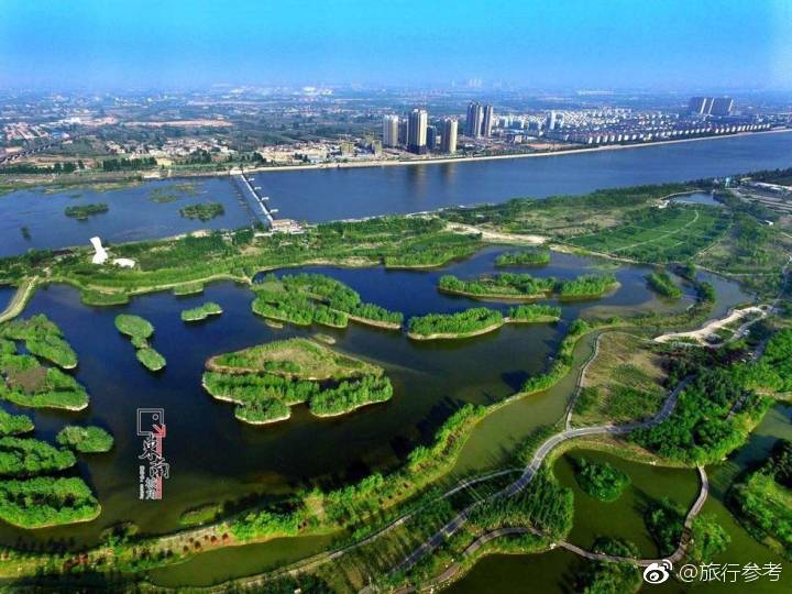 老侯看天下,西安浐灞国家湿地公园近期航拍