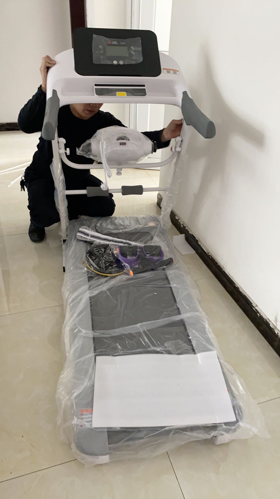 智能控速折叠跑步机,亿健精灵elf跑步机使用教程