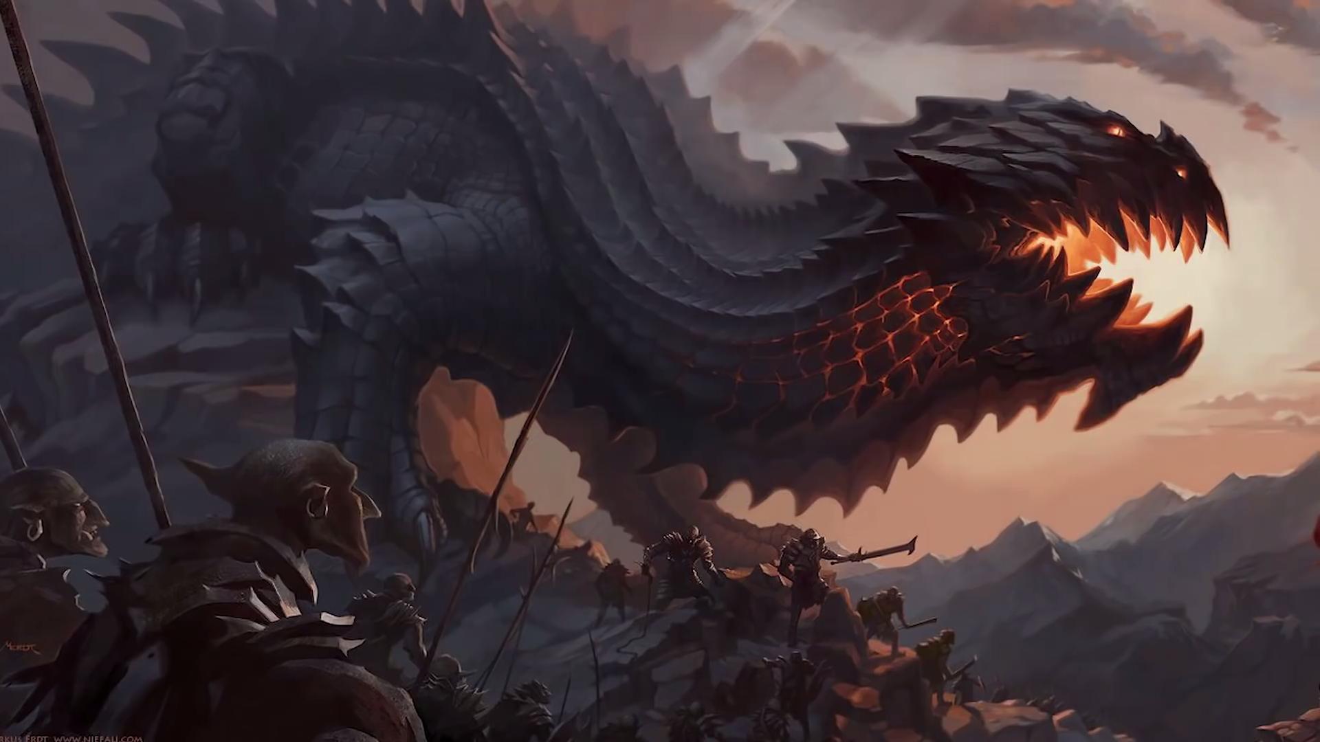 指环王远古的炎魔是史矛革么,指环王史矛革之役