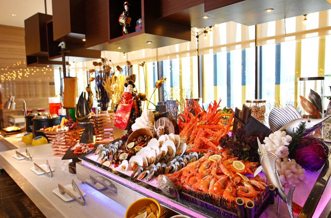 欧洲美食海鲜自助,单人东南亚海鲜自助餐