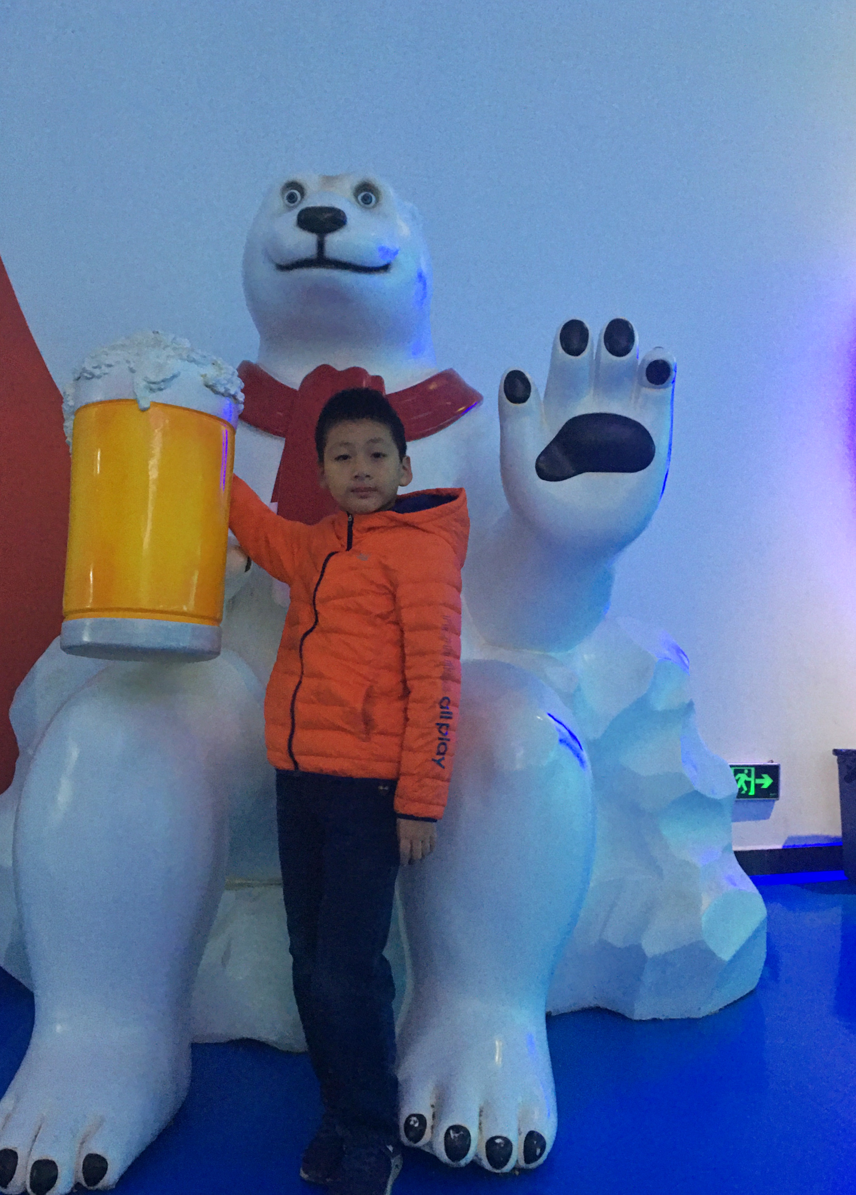 带娃玩的海洋极地世界,欢乐周末带娃时光