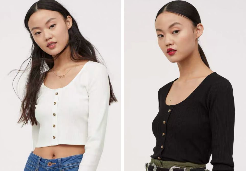 细腰女生穿搭技巧,细腰长腿女生穿搭风