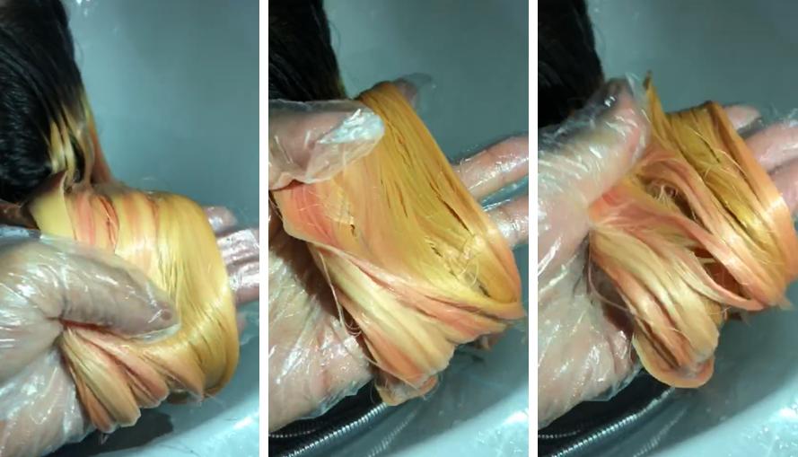 发型师,给你3000块钱,帮我的头发改个颜色!