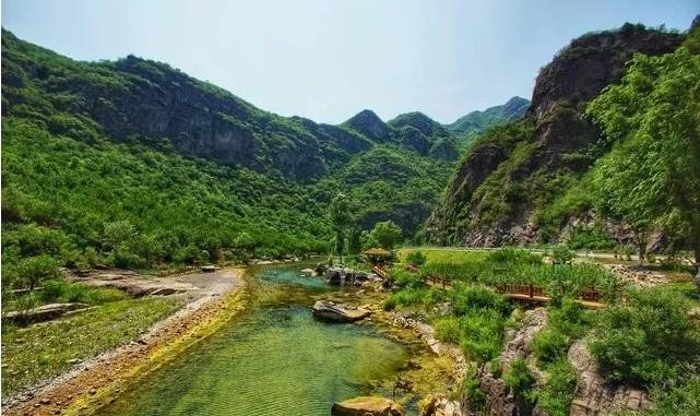 北京百里山水画廊乌山大峡谷,北京百里山水画廊导览图