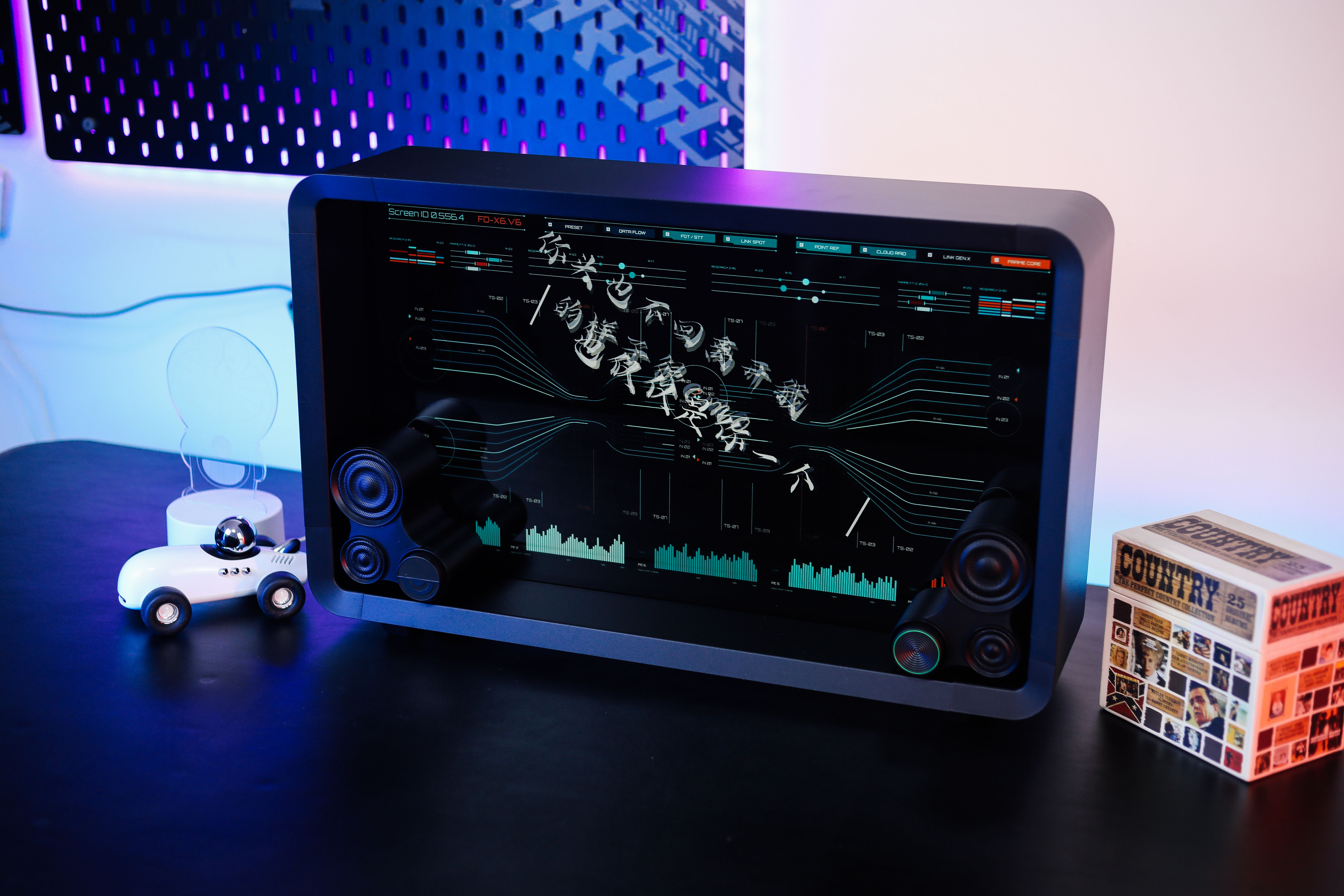 Lyiew悬浮歌词蓝牙音箱：让您听觉视觉都震撼