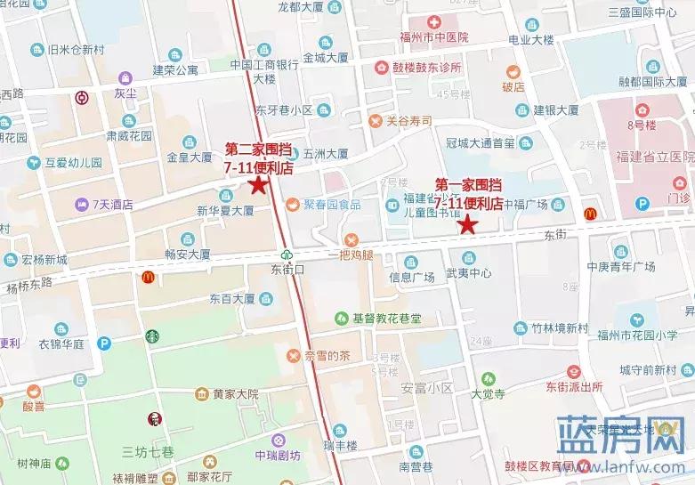 台江又引一国际零售巨头入驻:网曝7-11选址闽江北CBD福晟