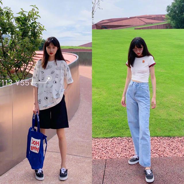 适合初中女学生穿的衣服夏装,学生党夏天暑假适合穿什么衣服