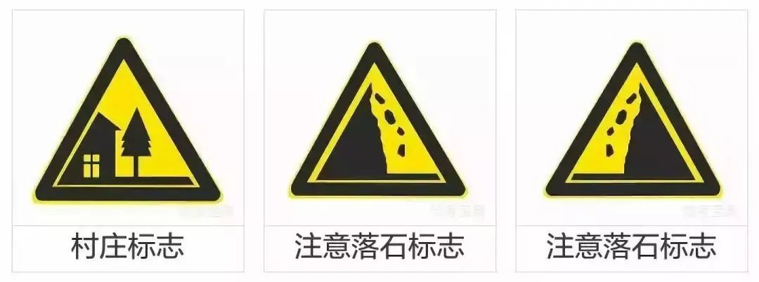 红黄蓝交通线代表什么,红黄蓝交通标志的区别