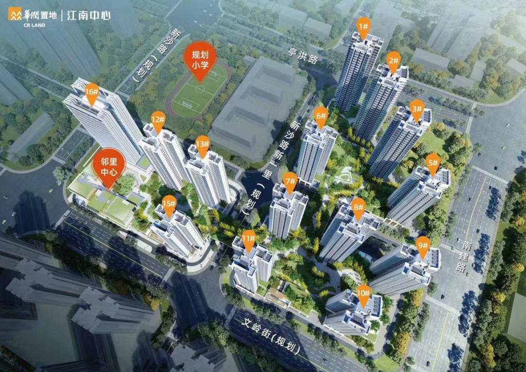 华润江南中心的小学动工了吗,华润江南中心小学建设