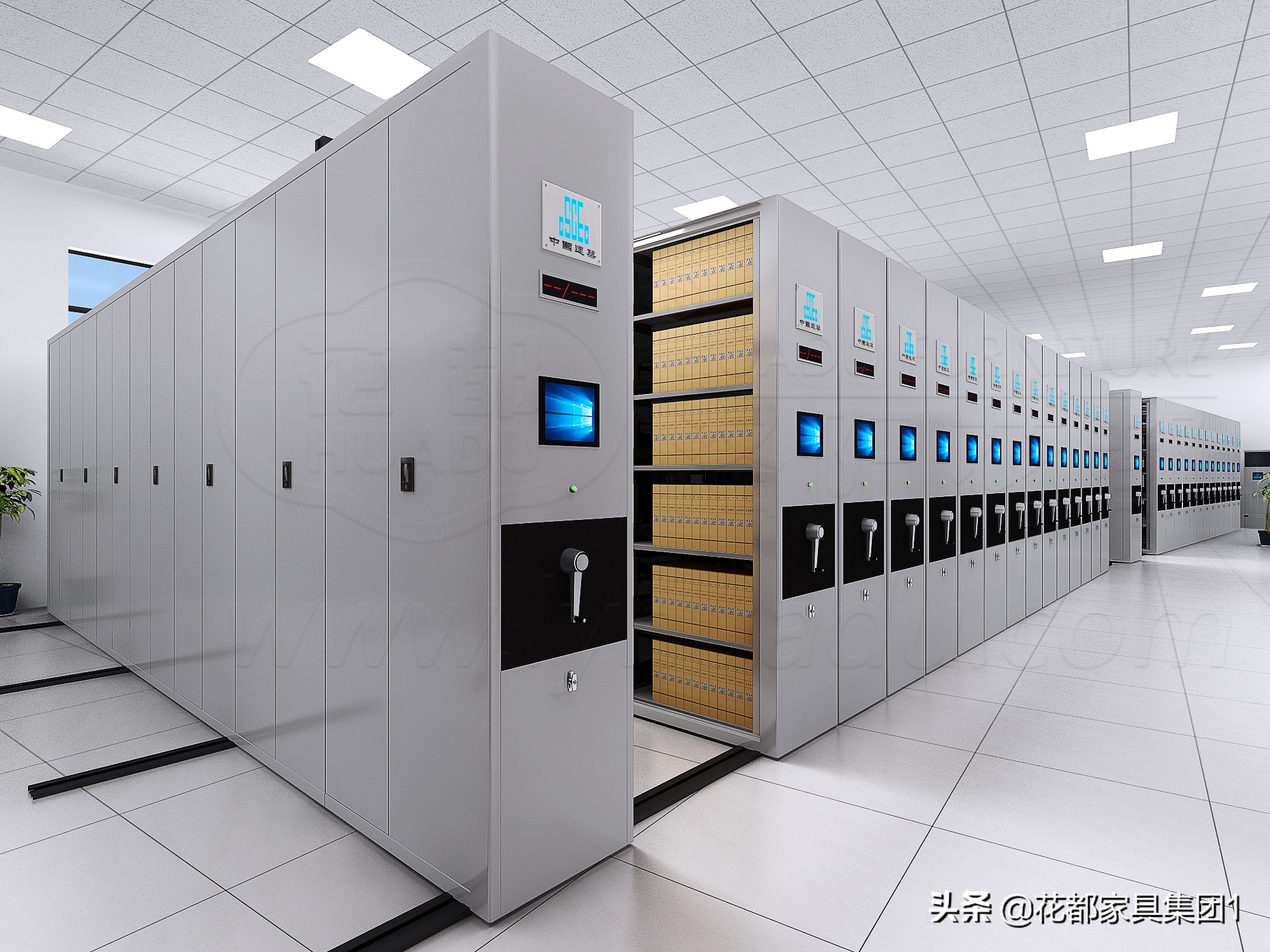 智能档案密集架解决方案,智能档案密集架管理系统多少钱