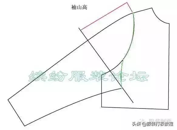 大海服装睡衣袖子裁剪教程,服装裁剪袖子教程大全