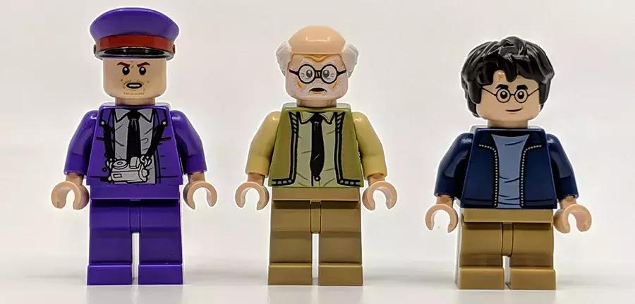 乐高lego哈利波特人偶,lego乐高哈利波特拼装过程