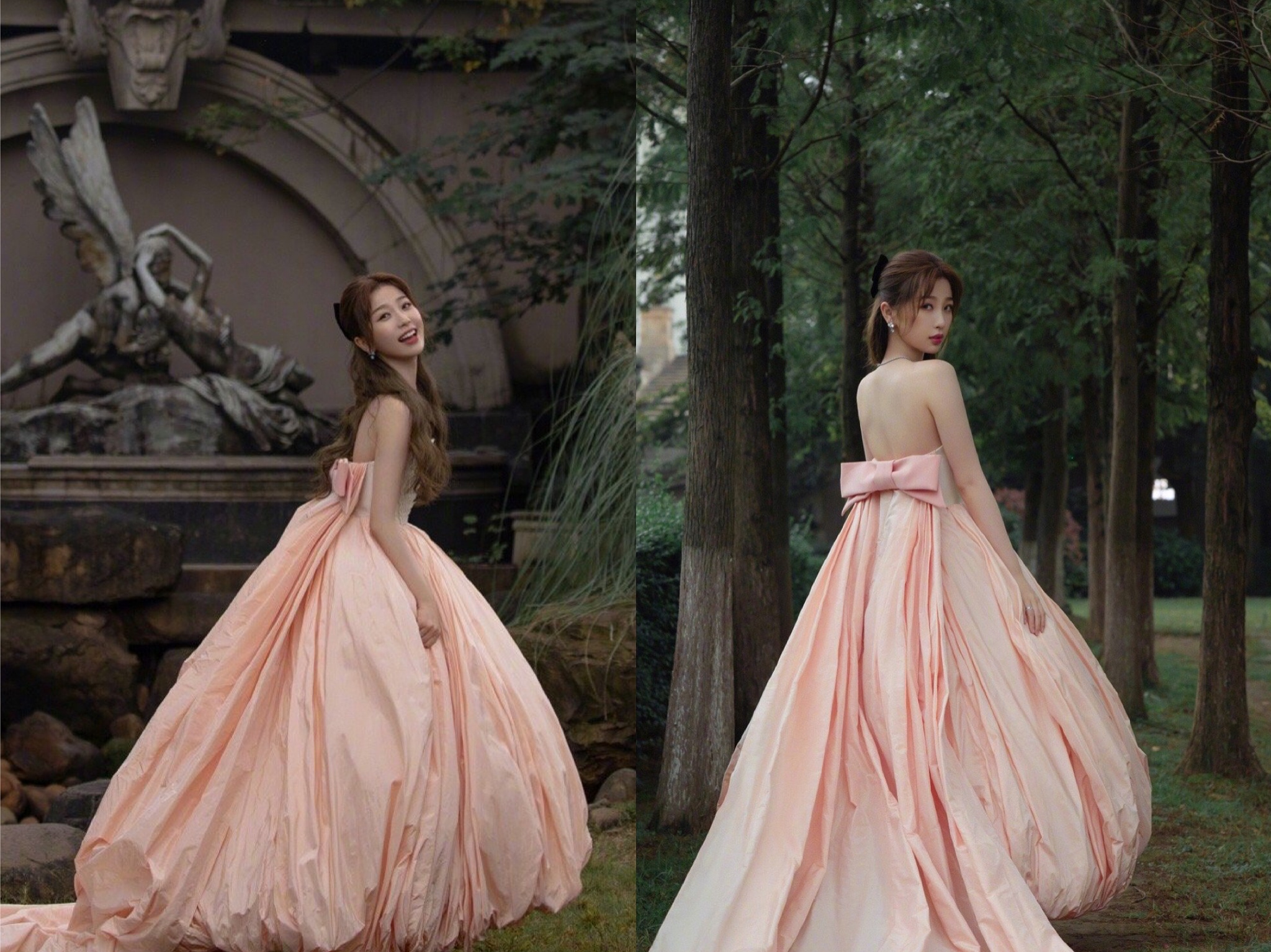 林青霞蝴蝶结丸子头,林青霞蝴蝶结造型