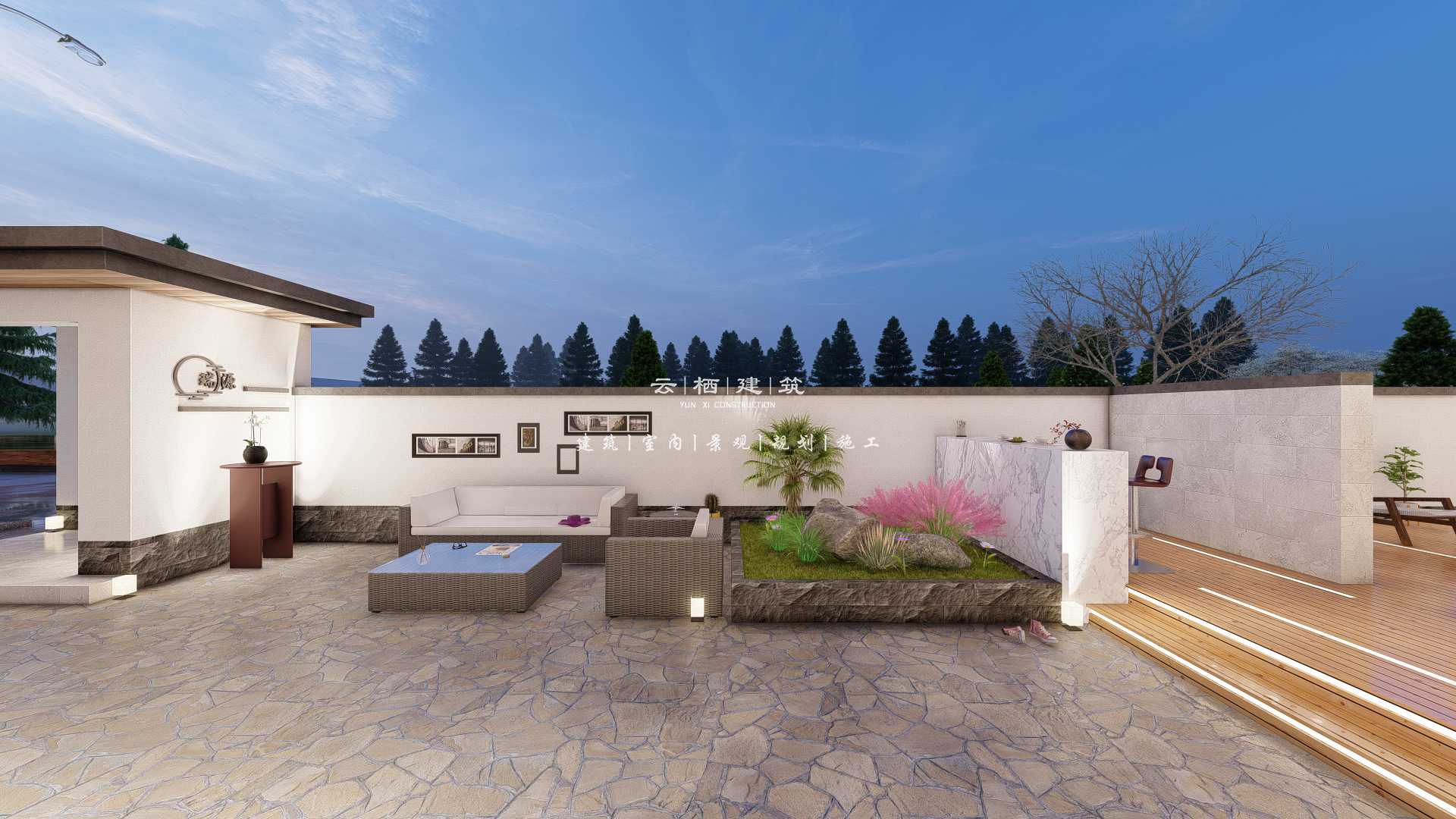 兄弟双拼别墅高大尚,9米开间兄弟双拼房实景图