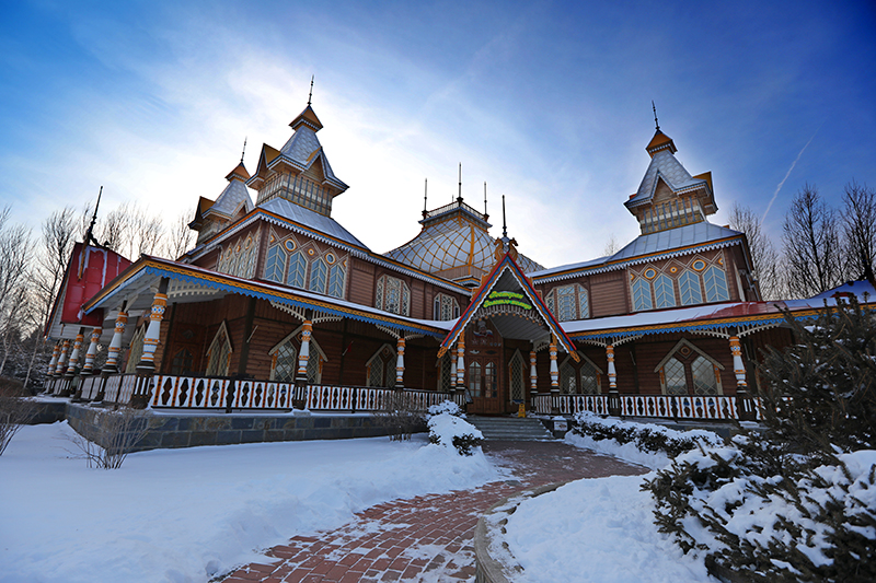 哈尔滨冬季旅游攻略景点,哈尔滨俄式风情伏尔加庄园