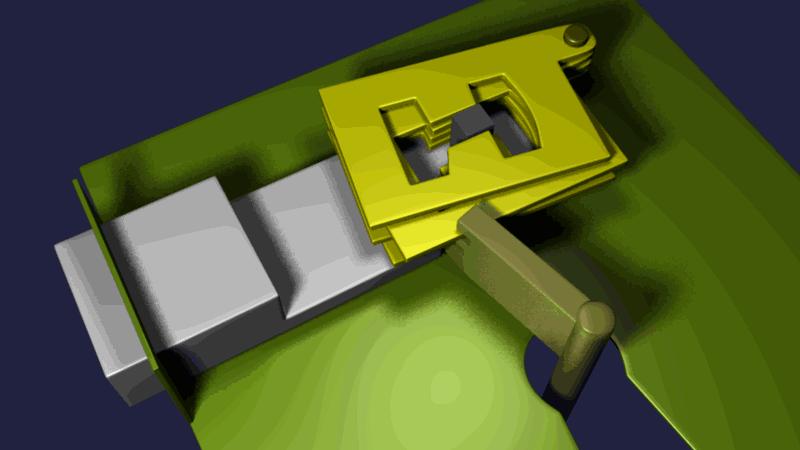 开锁示意图,开锁动态图