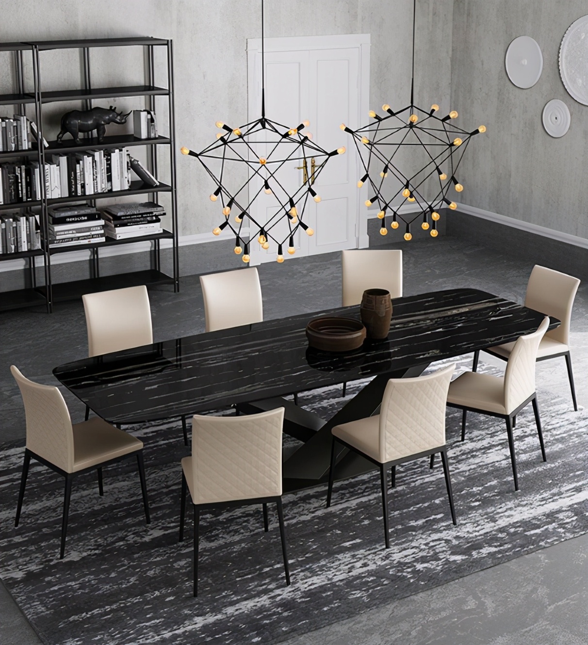 大理石背景墙家具搭配,大理石地砖客厅适合什么家具