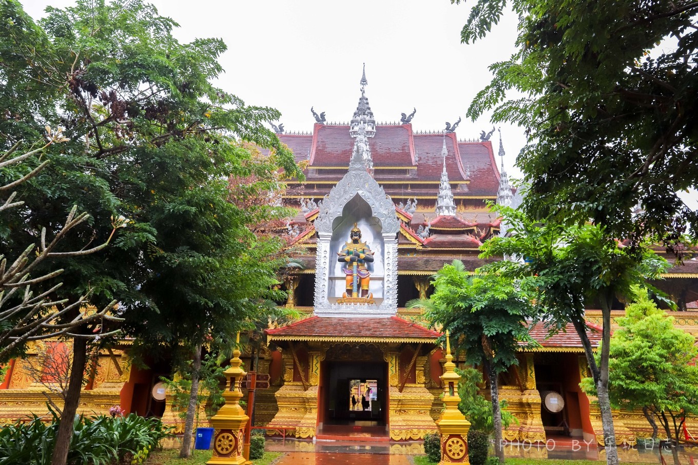 西双版纳傣族吊脚楼美景,西双版纳特色建筑