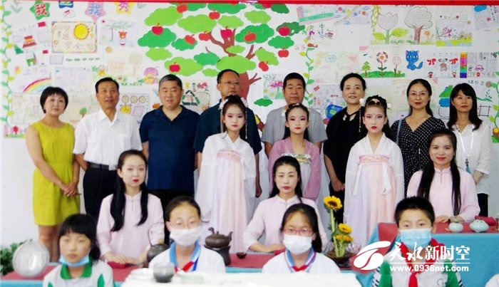 天水市伏羲路逸夫小学春季运动会,天水伏羲路逸夫小学国学进校园