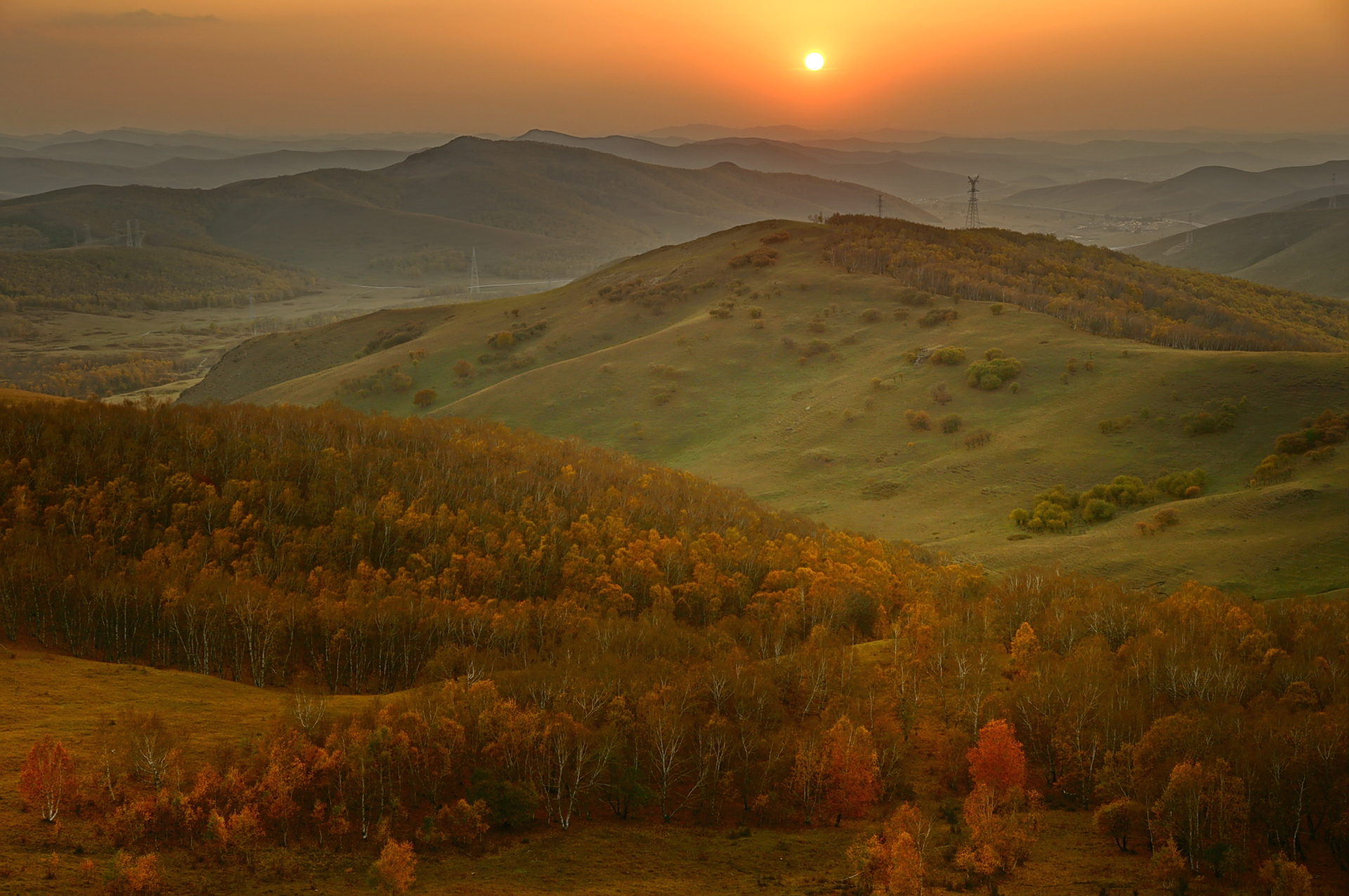 京北第一天路千松坝国家森林公园,千松坝森林公园和京北第一天路