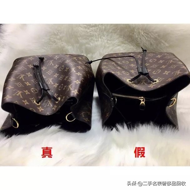 真假lv包包的区别水桶包,鉴定lv包包真假水桶包