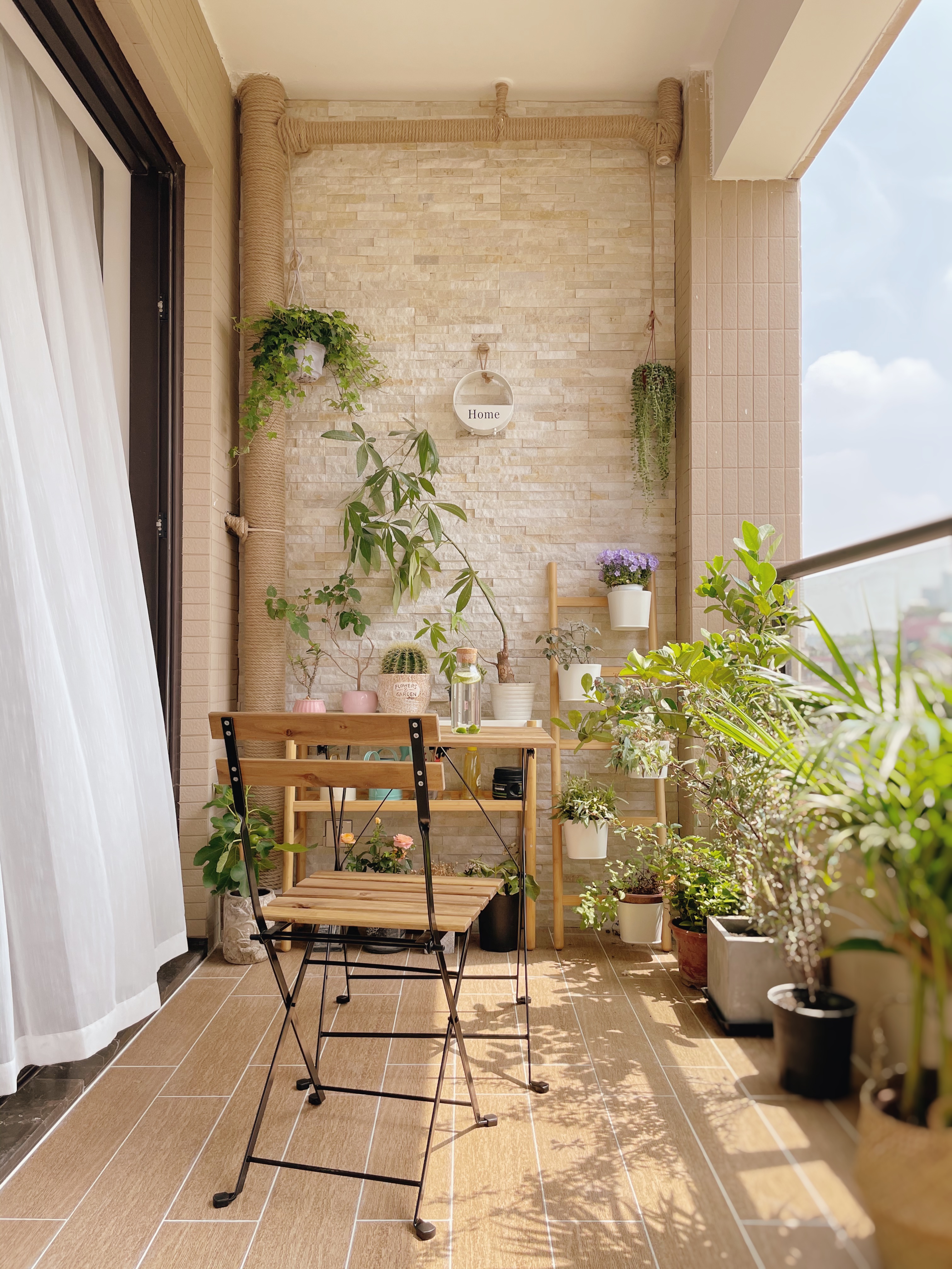 阳台改造拆掉洗衣机柜,阳台花园洗衣机改造