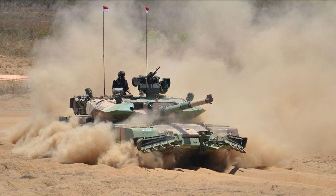 印度阿琼坦克vs中国99式坦克,阿琼mk1a坦克